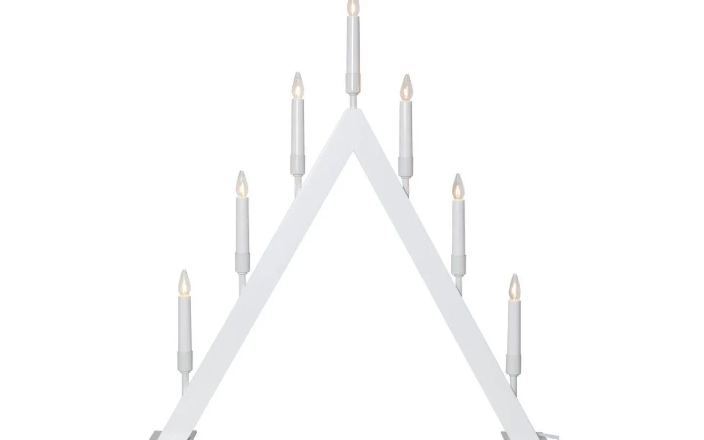 Star Trading Vind Adventsljusstake 63cm Vit* Visa Alla Adventsljusstakar|Adventsljusstakar 61-120 Cm