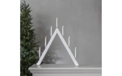 Star Trading Vind Adventsljusstake 63cm Vit* Visa Alla Adventsljusstakar|Adventsljusstakar 61-120 Cm