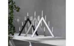 Star Trading Vind Adventsljusstake 63cm Vit* Visa Alla Adventsljusstakar|Adventsljusstakar 61-120 Cm