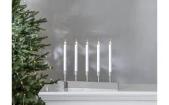 Vind Adventsljusstake 32cm Beige