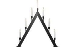 Vind Adventsljusstake 63cm Svart