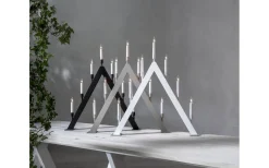 Vind Adventsljusstake 63cm Svart