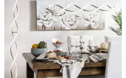 Cottex Vindla Golvlampa 155cm Krom* Vardagsrum|Golvlampor