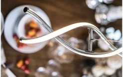 Cottex Vindla Taklampa 87cm Krom* Kök & Matplats|Avlånga Taklampor