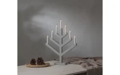 Star Trading Vinga Adventsljusstake 62cm Grå* Visa Alla Adventsljusstakar|Adventsljusstakar 61-120 Cm