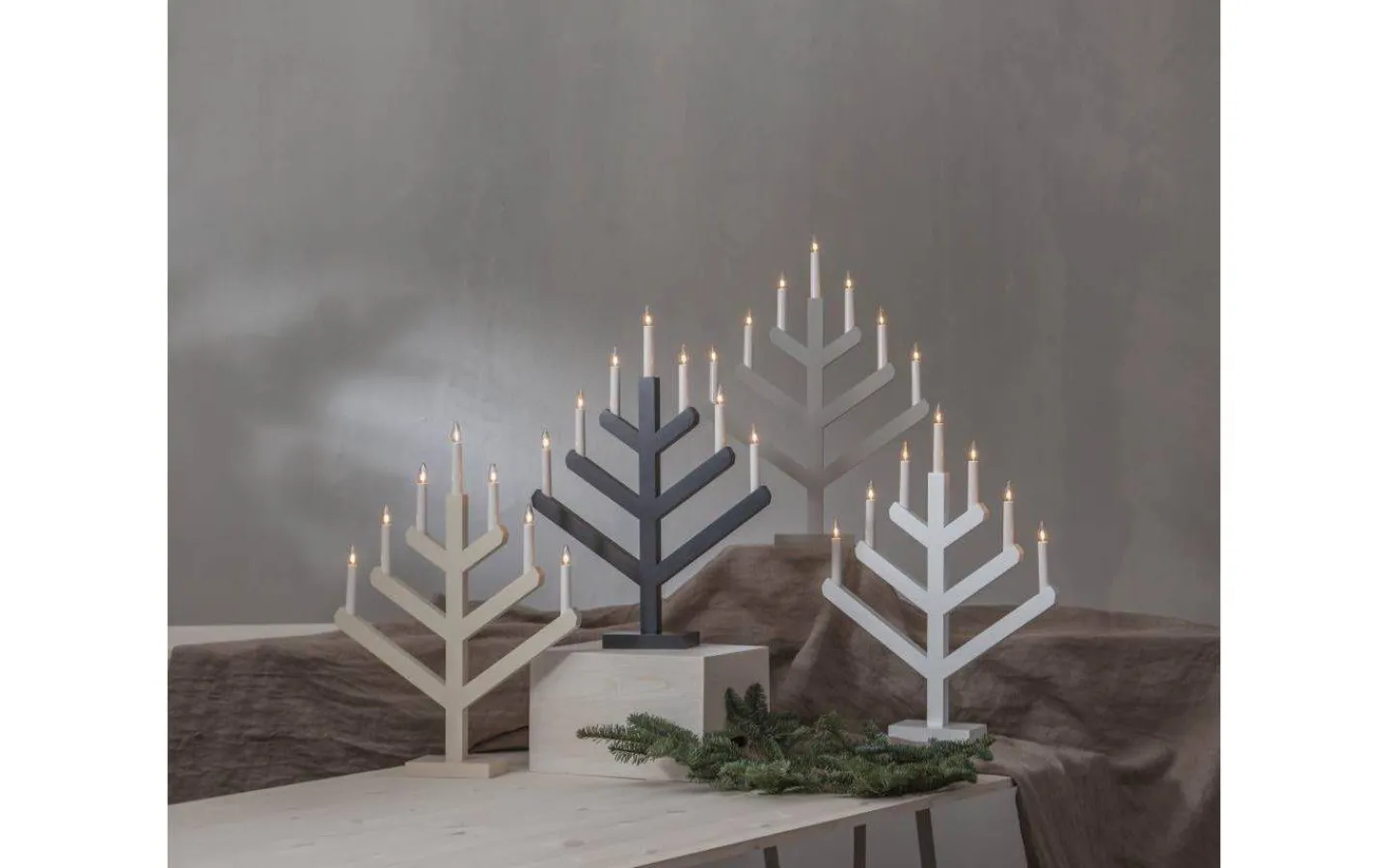 Star Trading Vinga Adventsljusstake 62cm Grå* Visa Alla Adventsljusstakar|Adventsljusstakar 61-120 Cm