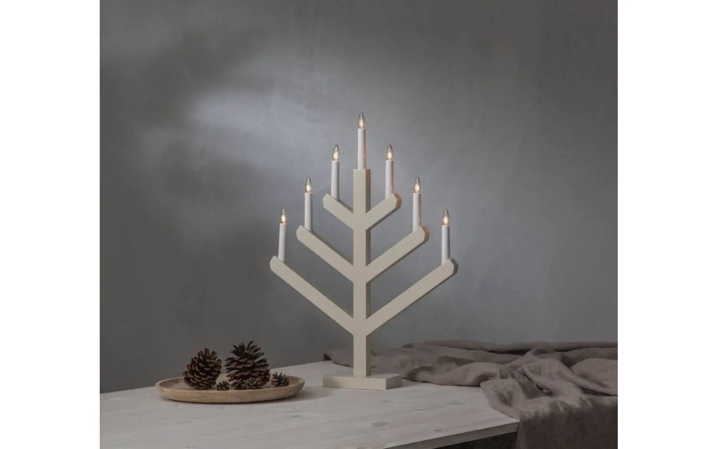 Star Trading Vinga Adventsljusstake 62cm Beige* Visa Alla Adventsljusstakar|Adventsljusstakar 61-120 Cm