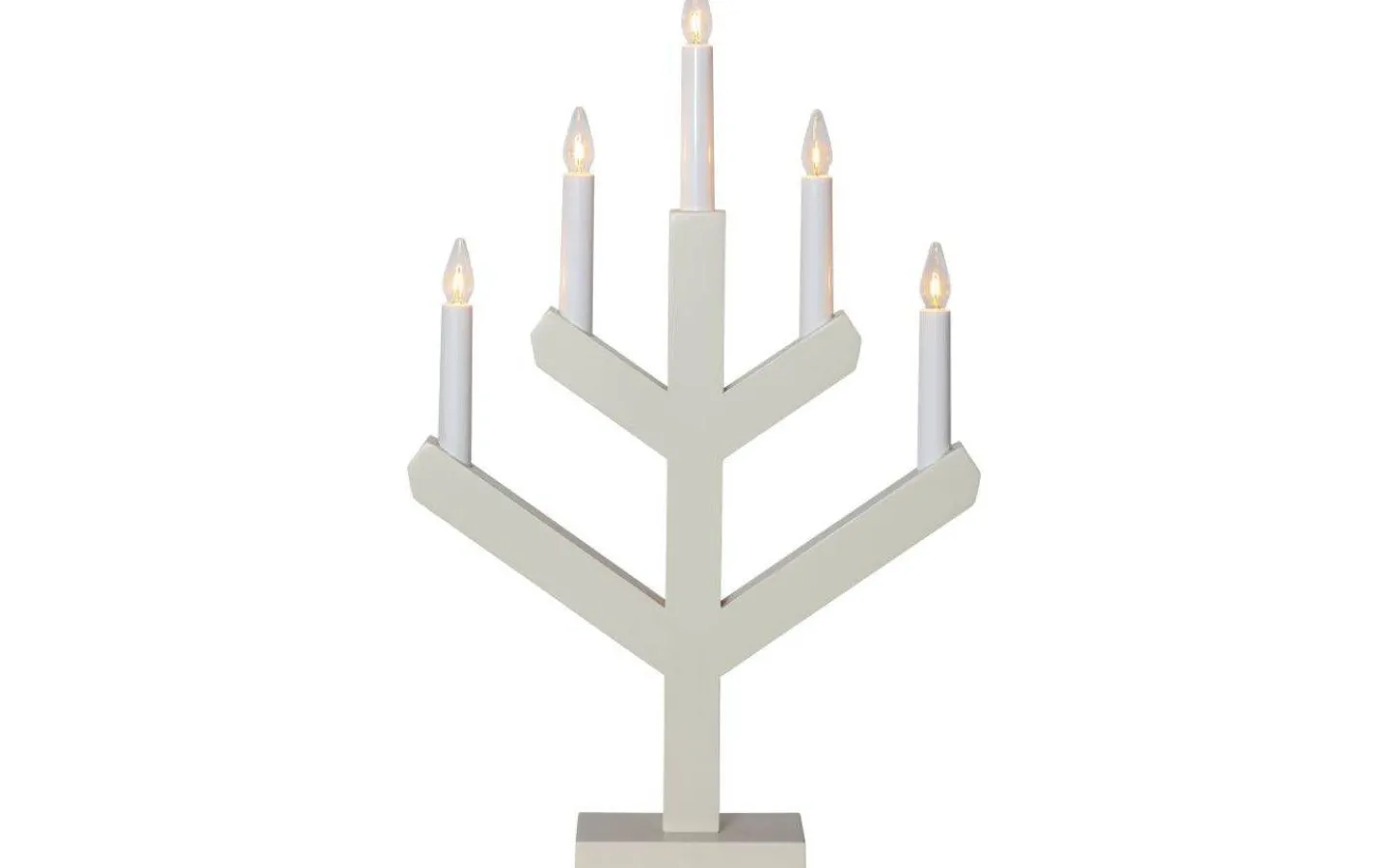 Visa Alla Adventsljusstakar|Adventsljusstakar 31-60 Cm<Star Trading Vinga Adventsljusstake 50cm Beige