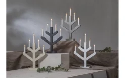 Visa Alla Adventsljusstakar|Adventsljusstakar 31-60 Cm<Star Trading Vinga Adventsljusstake 50cm Beige