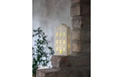 Julbyar Och Figurer|Batteri Julpynt Inomhus<Star Trading Vinter Batteridriven Bordsdekoration 21cm Vit