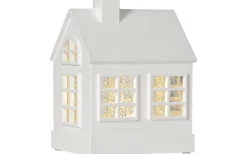 Batteri Julpynt Inomhus|Inomhusdekorationer Batteri<Star Trading Vinter Inomhusdekoration 15cm Vit