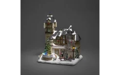 Konstsmide Vintergatan Julby med Musik* Julbyar Och Figurer|Julpynt Inomhus