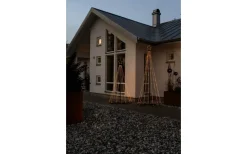 Konstsmide Vinterglöd Metallgran 1,8m Amber LED 8-funktioner IP44* Julpynt Utomhus