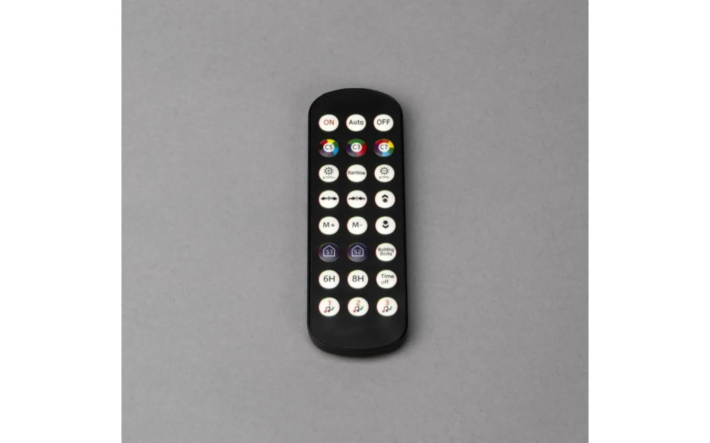 Julpynt Utomhus<Konstsmide Vinterglöd Metallgran 1,91m RGB LED med fjärr IP44