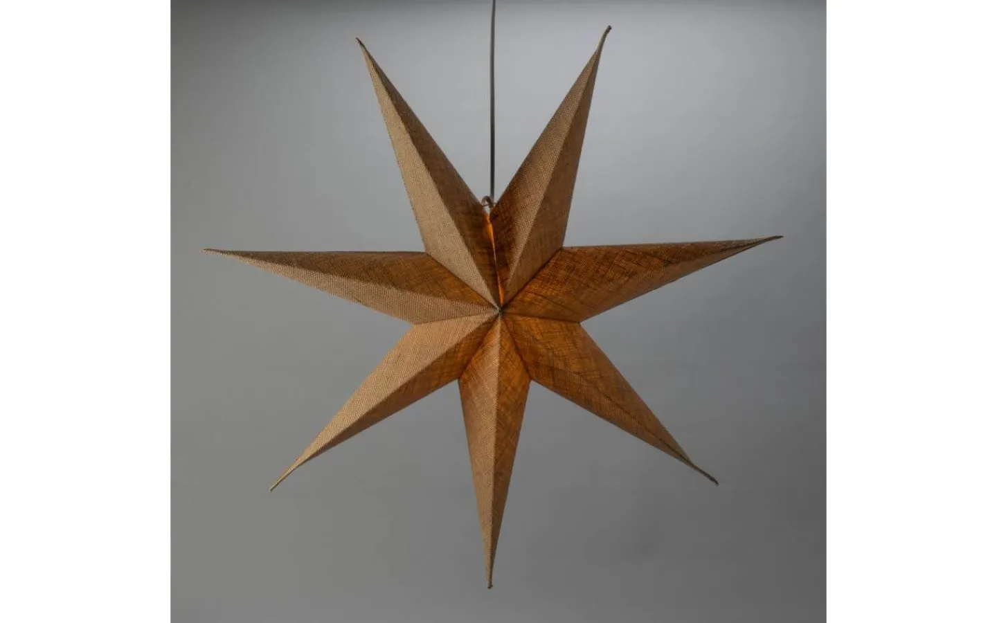 Visa Alla Julstjärnor|Julstjärnor Med Sladd<Konstsmide Vinterkrona Julstjärna 78cm Natur