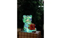 Julpynt Inomhus<Konstsmide Vintermagi Nallebjörn 40cm Diamanteffekt RGB LED