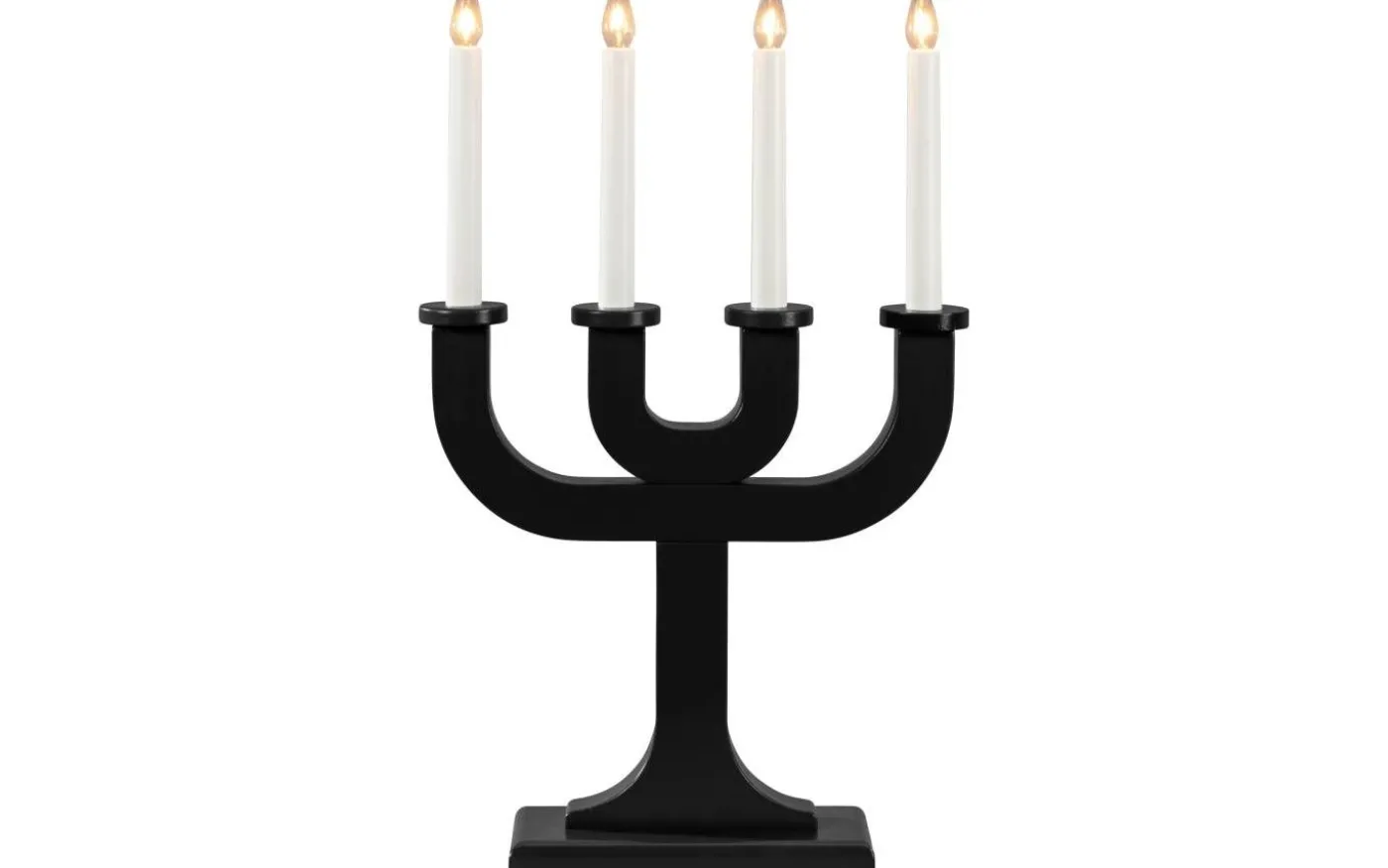 Vinternatt Adventsljusstake 50cm Svart