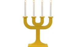 Visa Alla Adventsljusstakar|Adventsljusstakar 31-60 Cm<Konstsmide Vinternatt Adventsljusstake 50cm Gul