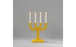 Visa Alla Adventsljusstakar|Adventsljusstakar 31-60 Cm<Konstsmide Vinternatt Adventsljusstake 50cm Gul