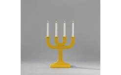 Visa Alla Adventsljusstakar|Adventsljusstakar 31-60 Cm<Konstsmide Vinternatt Adventsljusstake 50cm Gul