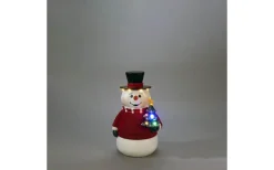 Batteri Julpynt Utomhus<Konstsmide Vinterros Batteridriven Snögubbe 35cm IP44