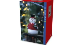 Batteri Julpynt Utomhus<Konstsmide Vinterros Batteridriven Snögubbe 35cm IP44