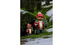 Konstsmide Vinterros Batteridriven Teddybjörn 66cm IP44* Batteri Julpynt Utomhus