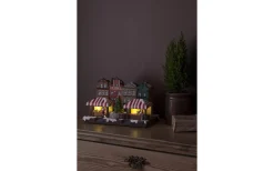 Konstsmide Vinterstad Julby med Musik* Julbyar Och Figurer|Julpynt Inomhus