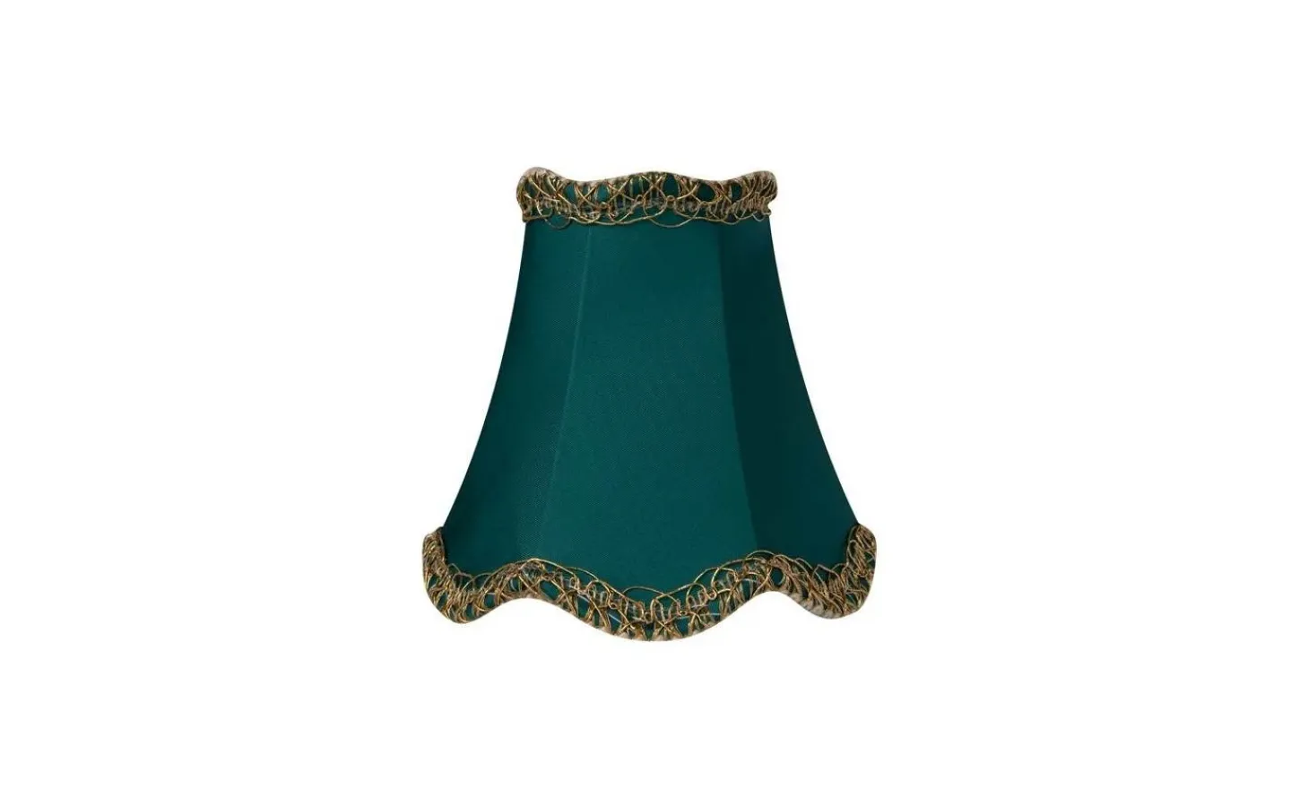 Enfärgade Runda Lampskärmar<ArmaturHantverk Viol Lampskärm Ø12cm Blågrön