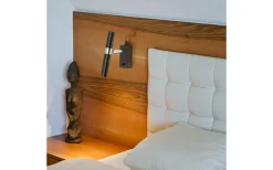 Rendl Viper Wl Vägglampa Svart krom LED 3W 3000K* Sovrum|Läslampor