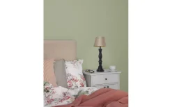 Virkes Lampfot 40cm Svart/Borstad Mässing