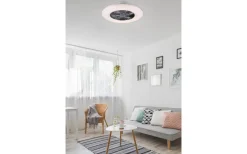 Reality Visby Takfläkt 58cm LED vit stjärnljus* Takfläktar