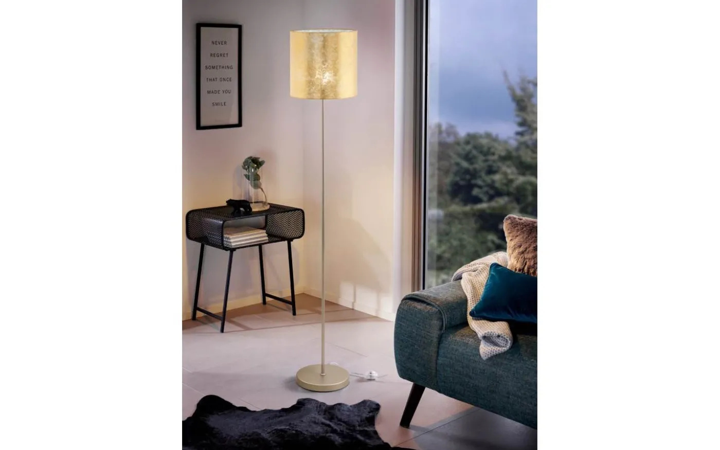 Viserbella Golvlampa 159cm Champagne/Guld