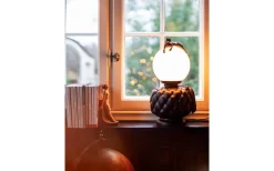 Bordslampor<By Rydens Viva La Diva Bordslampa 45cm Svart/Vit Matt