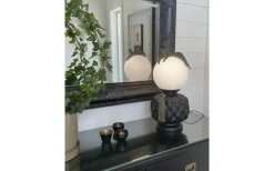 Bordslampor<By Rydens Viva La Diva Bordslampa 45cm Svart/Vit Matt