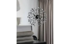 Sovrum|Kristallampor<Aneta Viva Taklampa 55cm Svart