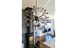 Sovrum|Kristallampor<Aneta Viva Taklampa 55cm Svart