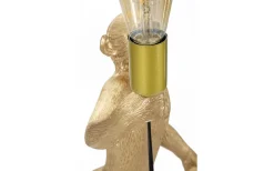 Vivid Bordslampa Apa 55cm Guld