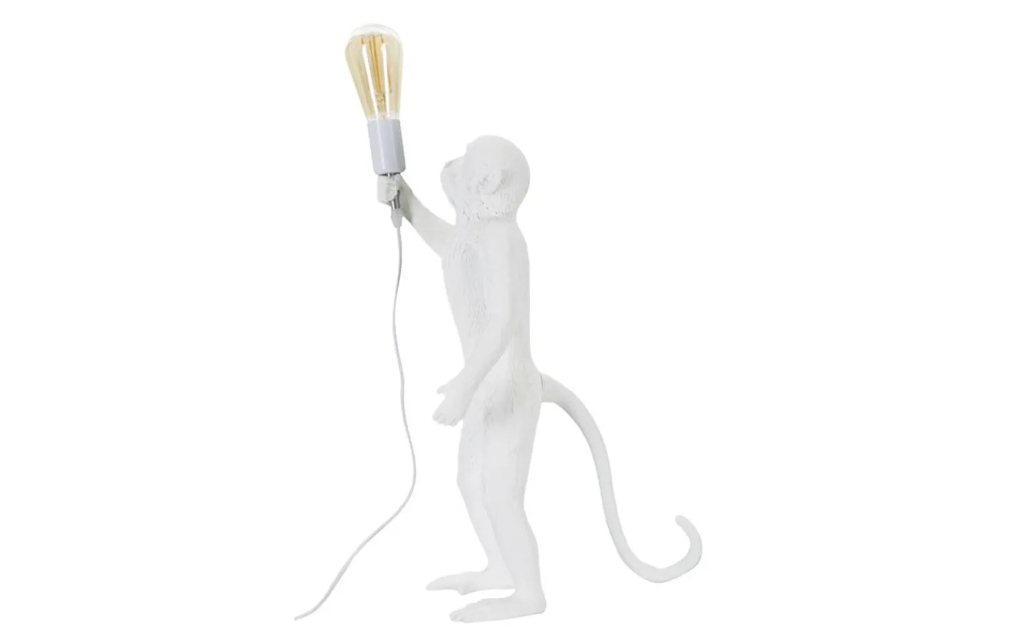 Bordslampor<Mauro Ferretti Vivid Bordslampa Apa 55cm Vit