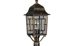 Trio Lighting Volturno Pollare 100cm E27 antik rost IP44* Pollare & Grindlyktor