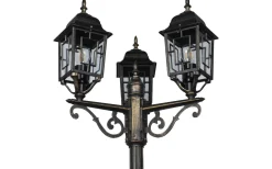 Volturno Stolplykta 200cm E27 antik rost IP44