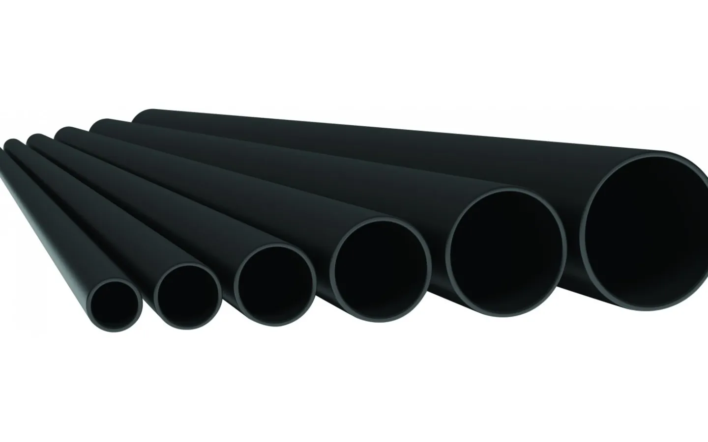 Malmbergs VP-rör, Halogenfritt, Ø16mm, Svart, 3m, 750N, UV* Förläggningsmaterial