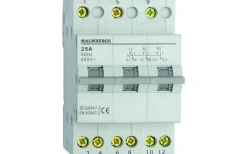 Växlingsomkopplare, 3 Pol, 25A, I-0-II