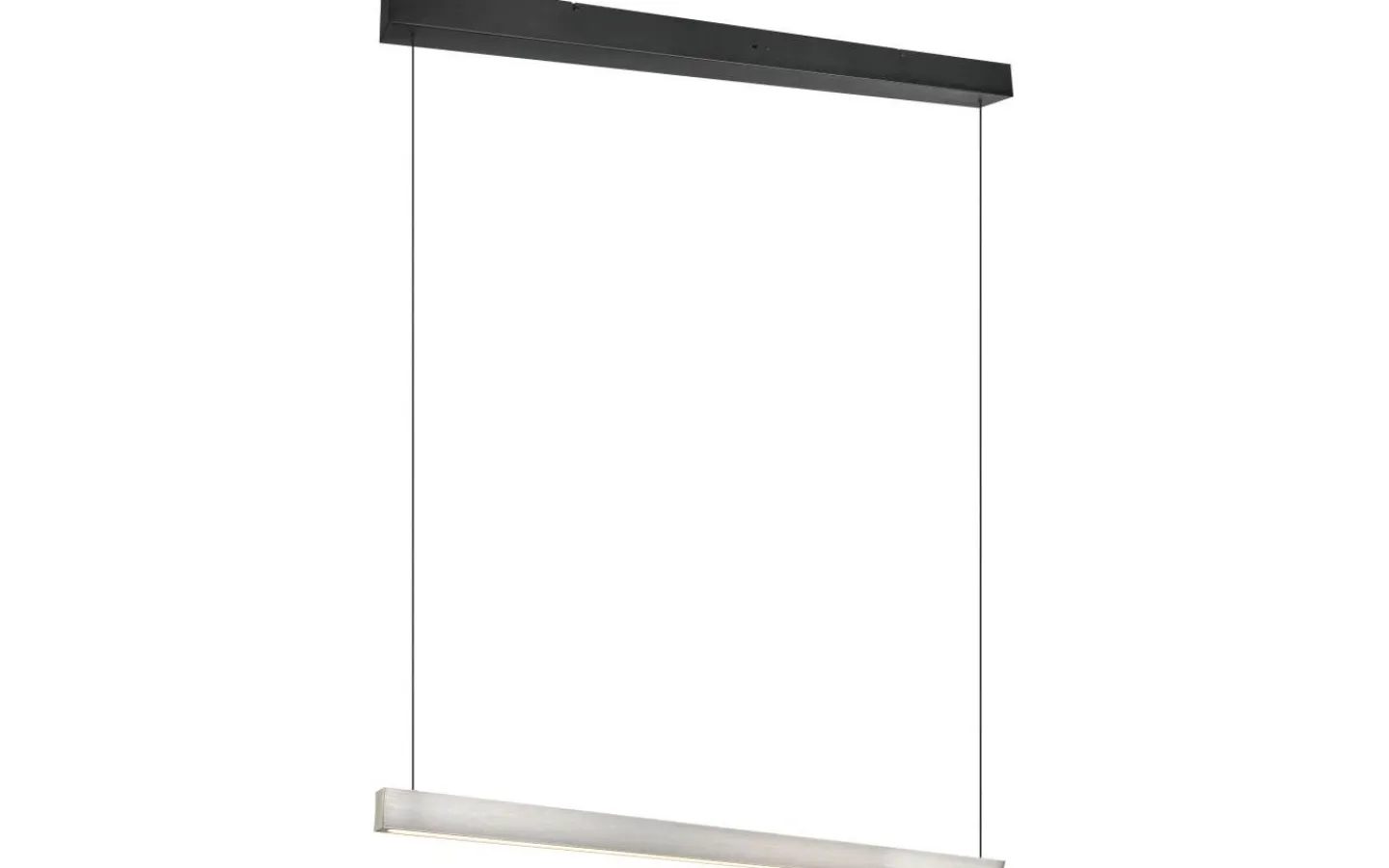 Avlånga Taklampor<Trio Lighting Wallace Taklampa LED i borstat stål