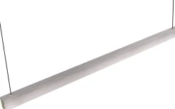 Avlånga Taklampor<Trio Lighting Wallace Taklampa LED i borstat stål