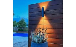 Lightson Garden Plug & Play<Lightson Wally Vägglampa GU5,3 LED 3000K 2x5W Antracit
