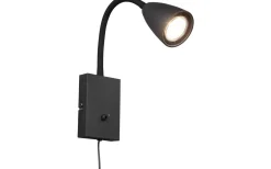 Läslampor<Trio Lighting Wanda Vägglampa GU10 mattsvart