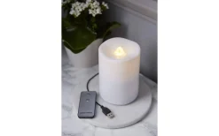 Blockljus Inomhus|Blockljus Inomhus<Star Trading Water Batteridrivet Fontänljus 14cm Vit