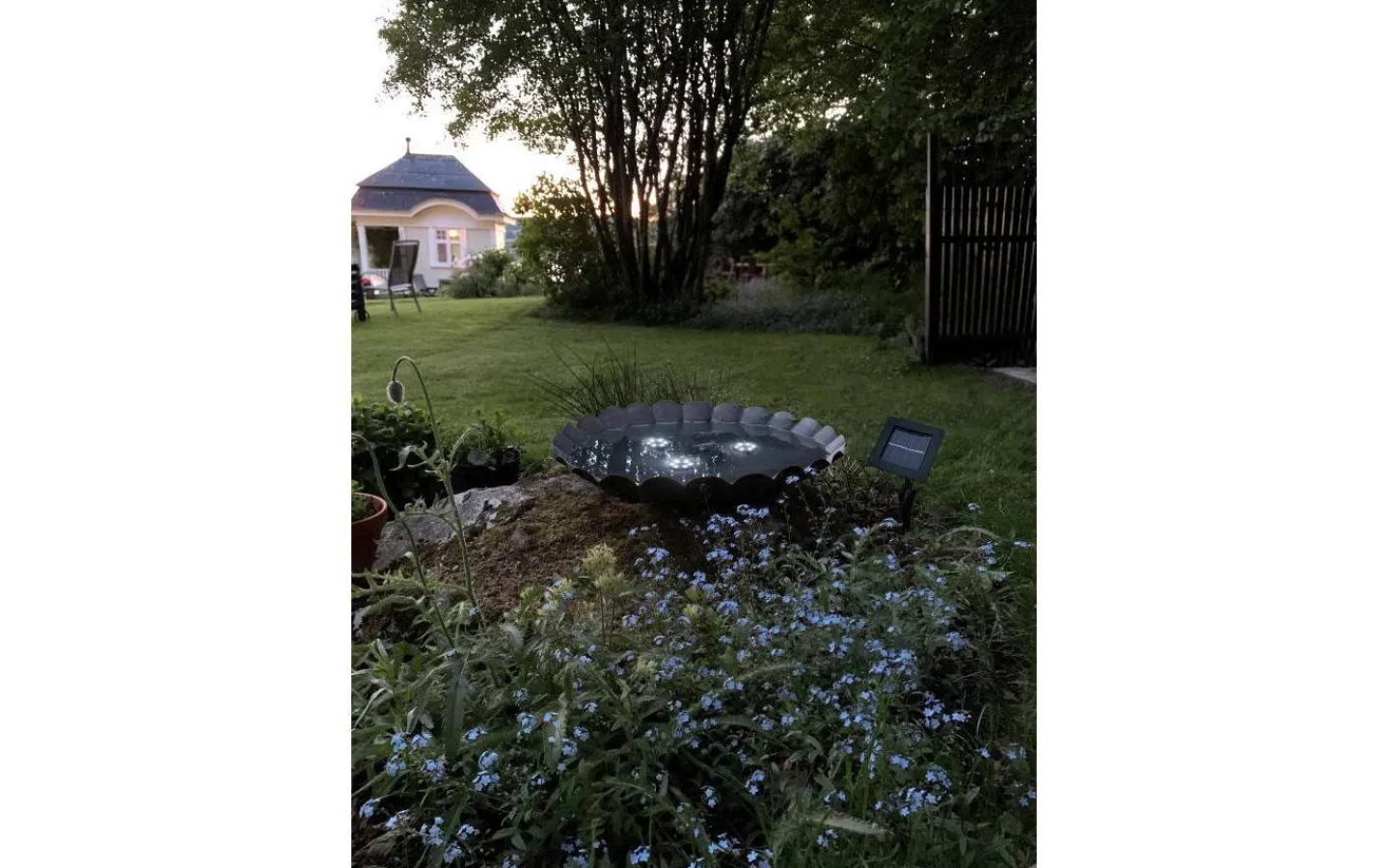 Star Trading Water Light Solcellslampa 7cm Svart* Visa Alla Solcellslampor