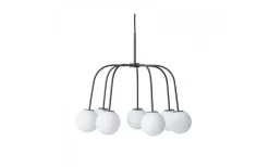 Waterfall Taklampa Svart